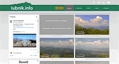 Desktop Screenshot of lubnik.info